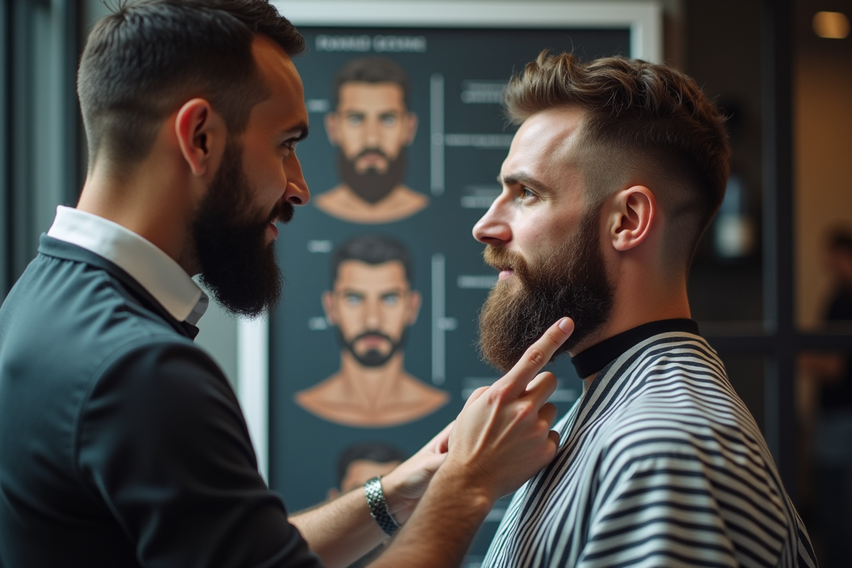 barbe visage