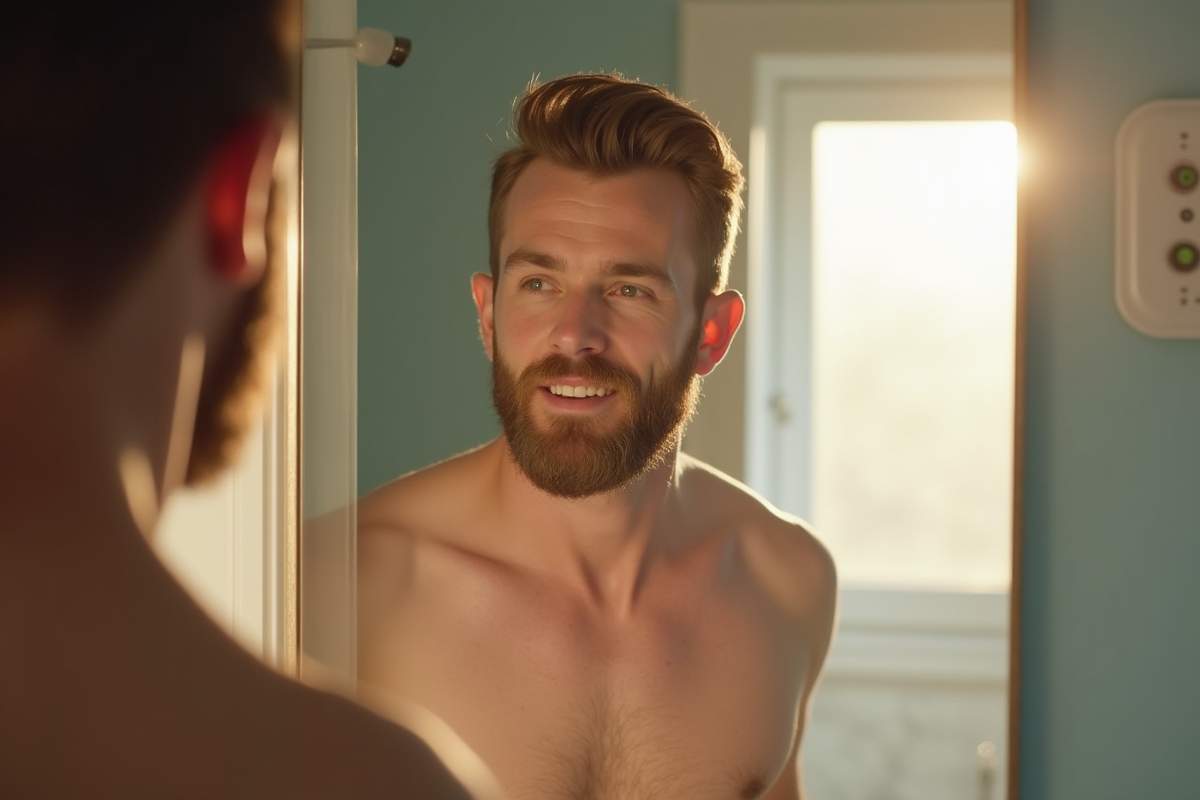 homme barbe