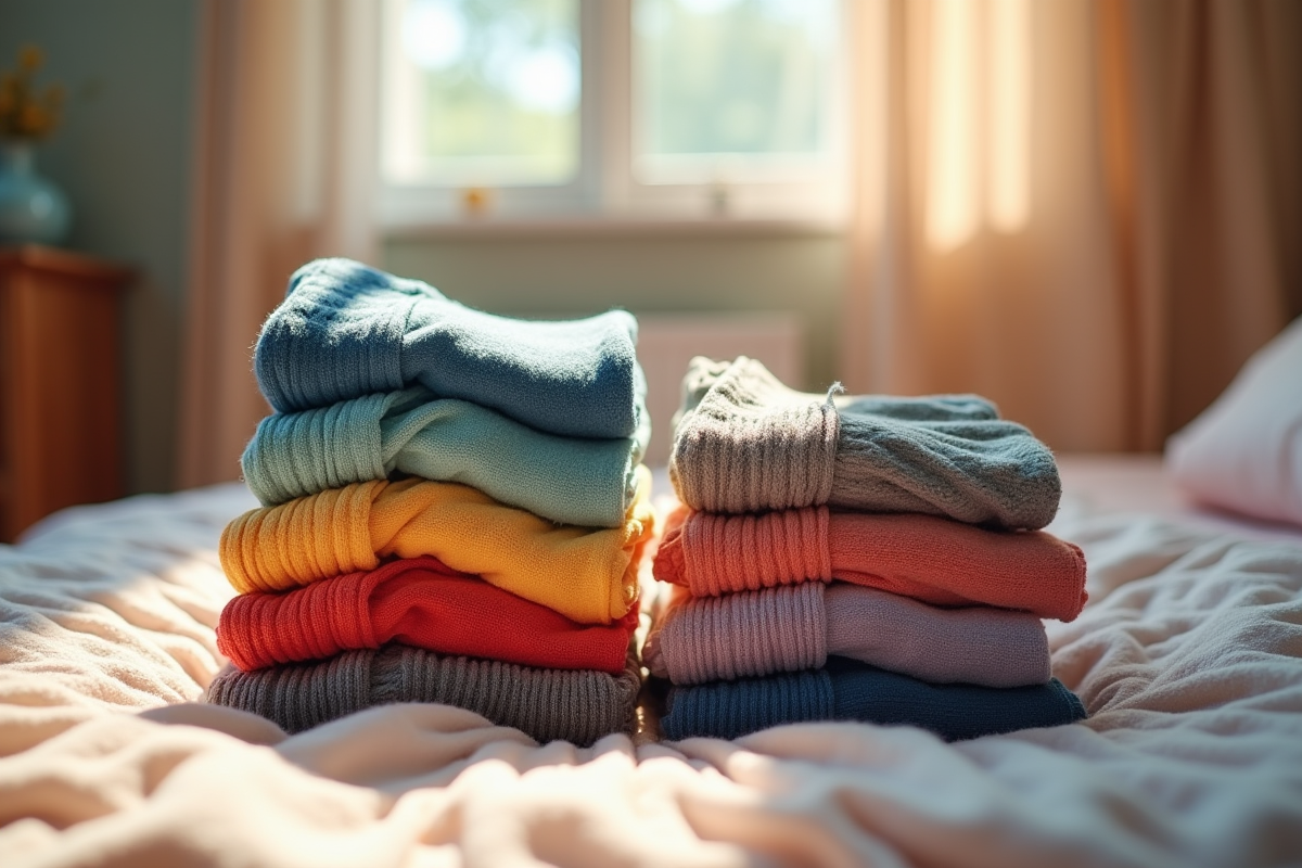 chaussettes usées